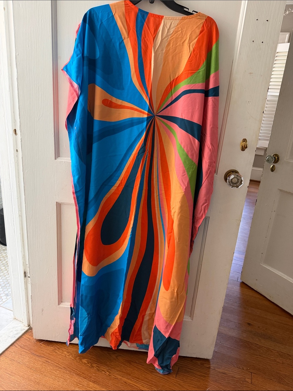 Colorburst V-Neck Multicolor Tunic - Picture 2 of 2